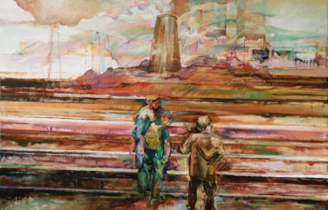 Przejście_olej na płótnie_130x180 cm_2016